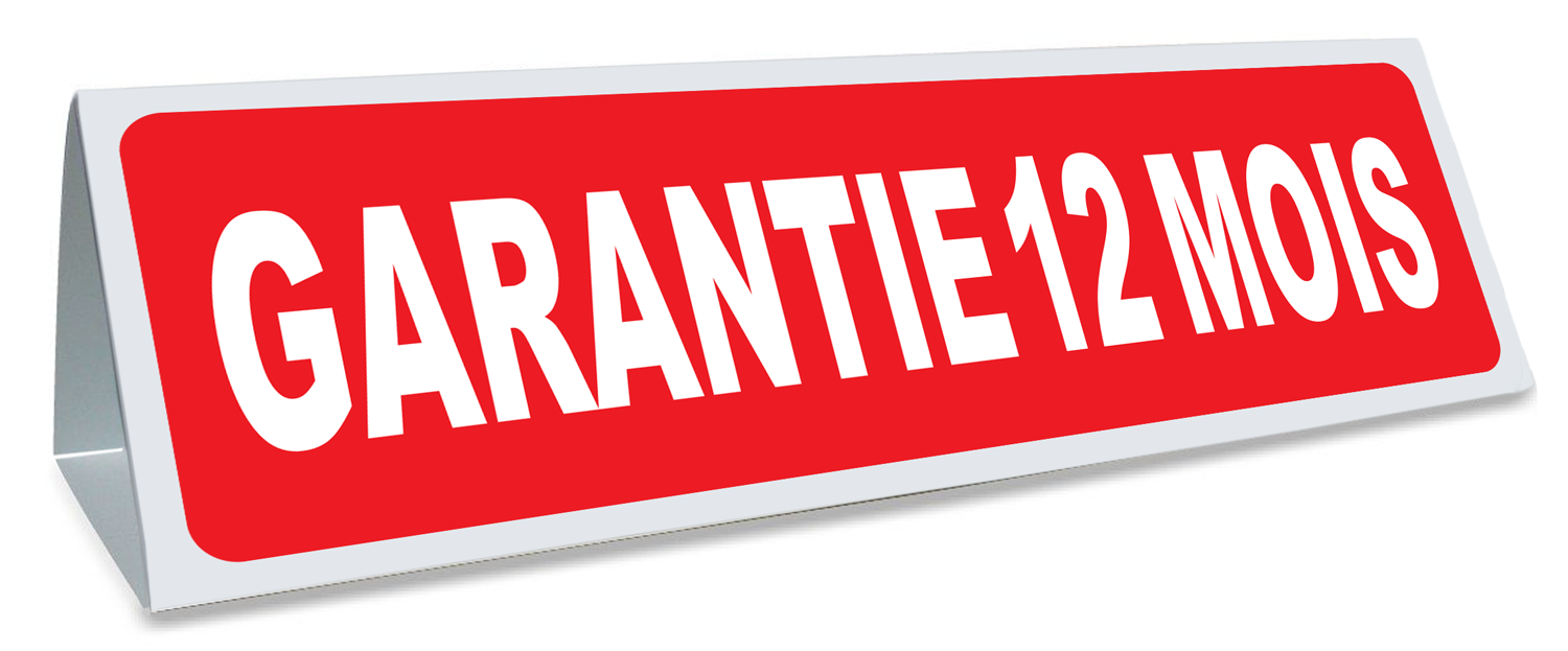 Triangle magnétique de toit garantie 12 mois - Autosignal&eacute;tique