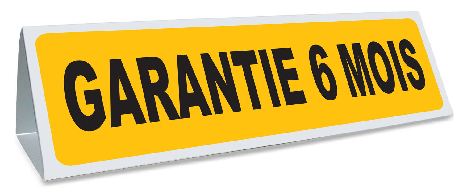 Triangle magnétique de toit garantie 6 mois - Autosignalétique