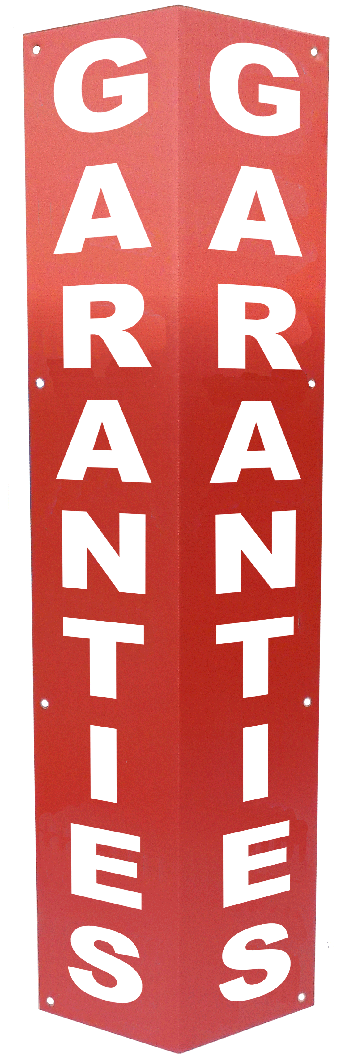 Totem de clôture garanties - Autosignal&eacute;tique