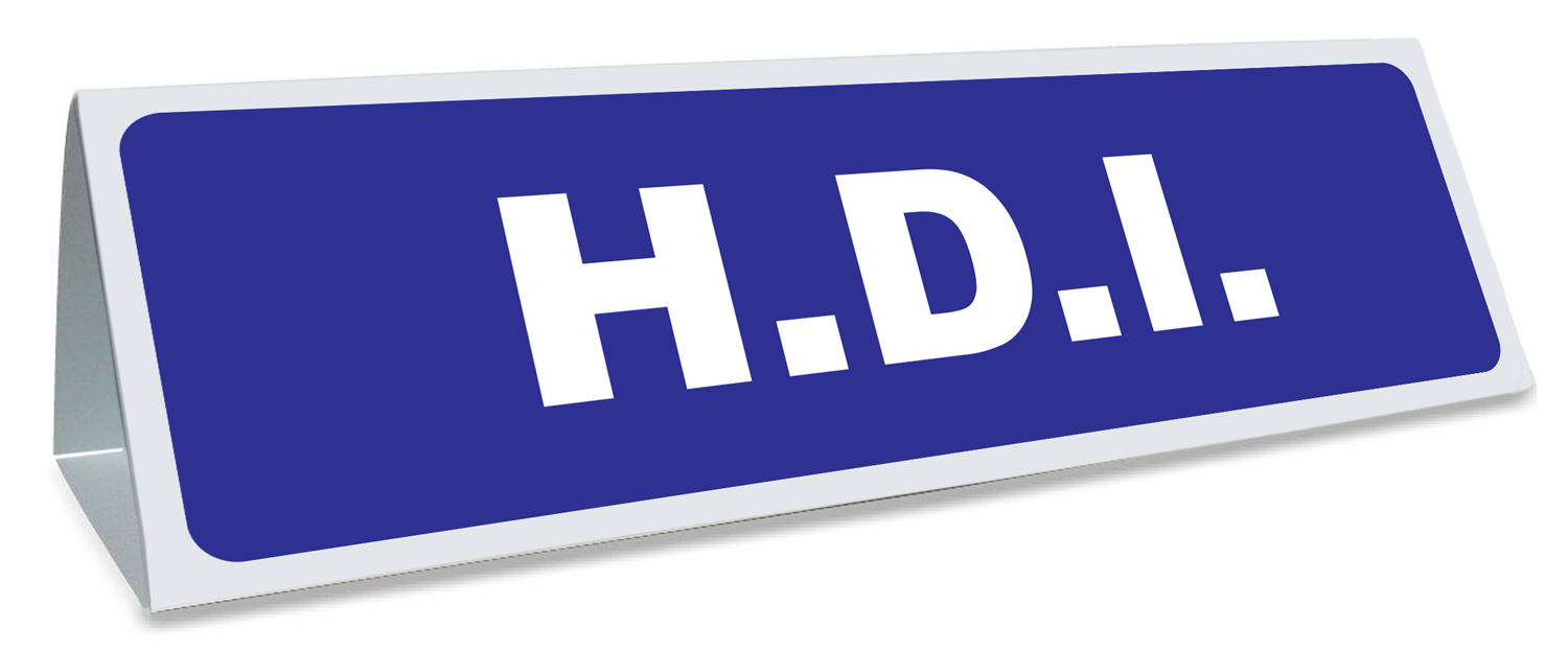 Triangle magnétique de toit hdi - Autosignalétique