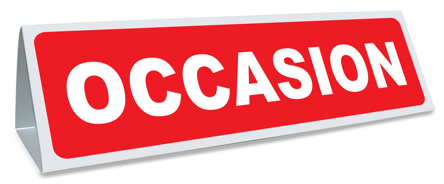 Triangle magnétique de toit occasion - Autosignalétique