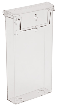 Présentoir mural 1/3 a4 avec couvercle - Autosignaletique