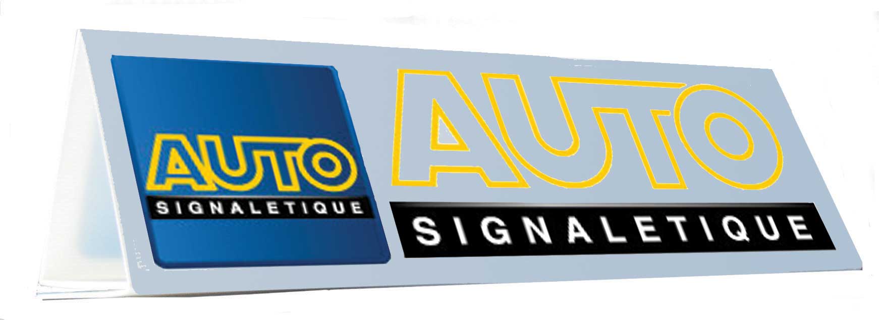 Panneau de toit magnétique personnalisé le lot de 500 ex - Autosignal&eacute;tique