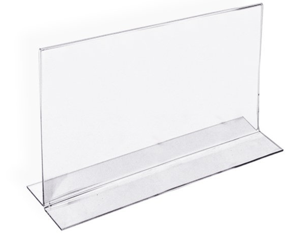 Présentoir de visuel a5 paysage socla5 - Autosignaletique