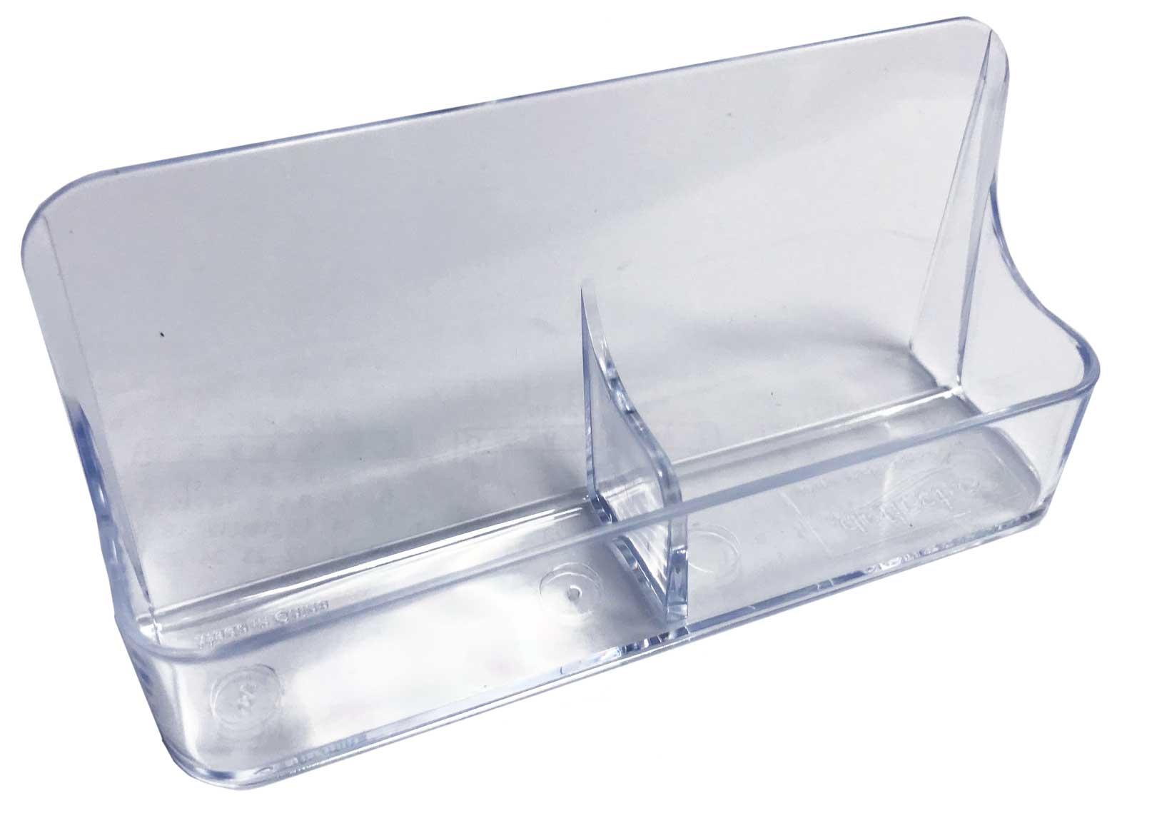 Présentoir de carte de visite 2 bacs asf401 - Autosignal&eacute;tique