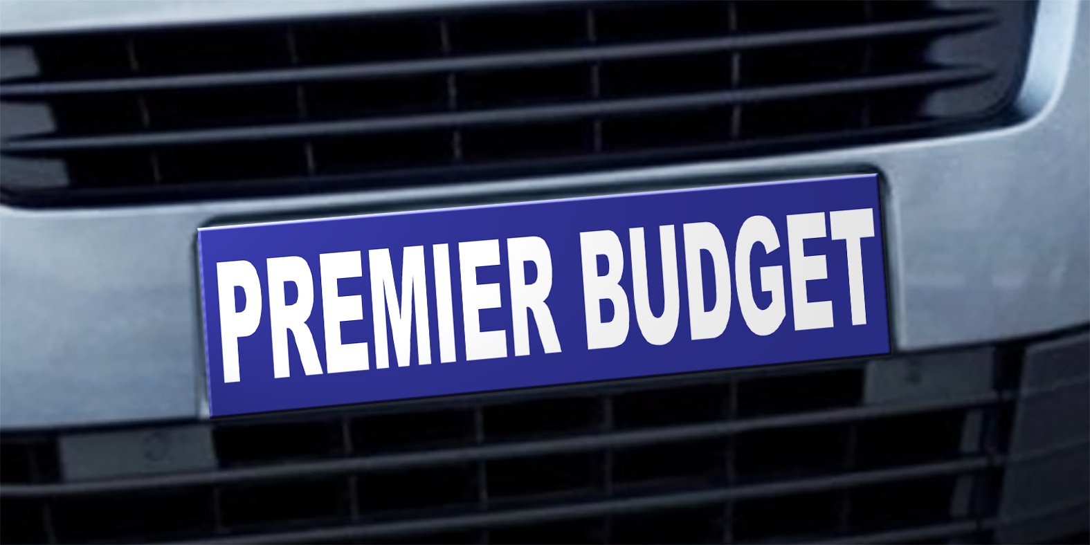 Cache plaque d'immatriculation avantage premier budget - Autosignal&eacute;tique