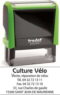 Tampon encreur printy 4914 personnalisé - Autosignalétique