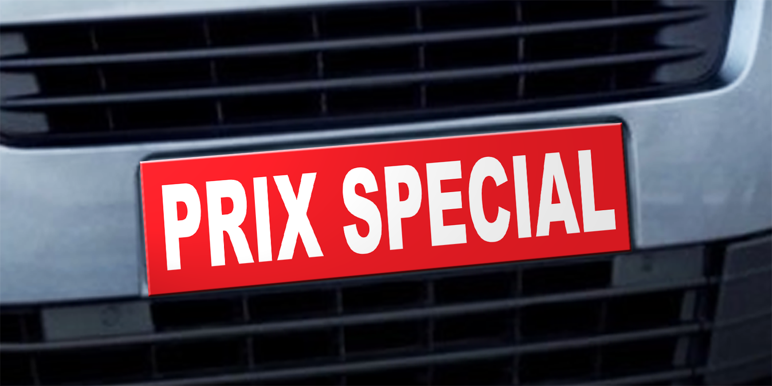 Cache plaque d'immatriculation avantage prix spécial - Autosignalétique