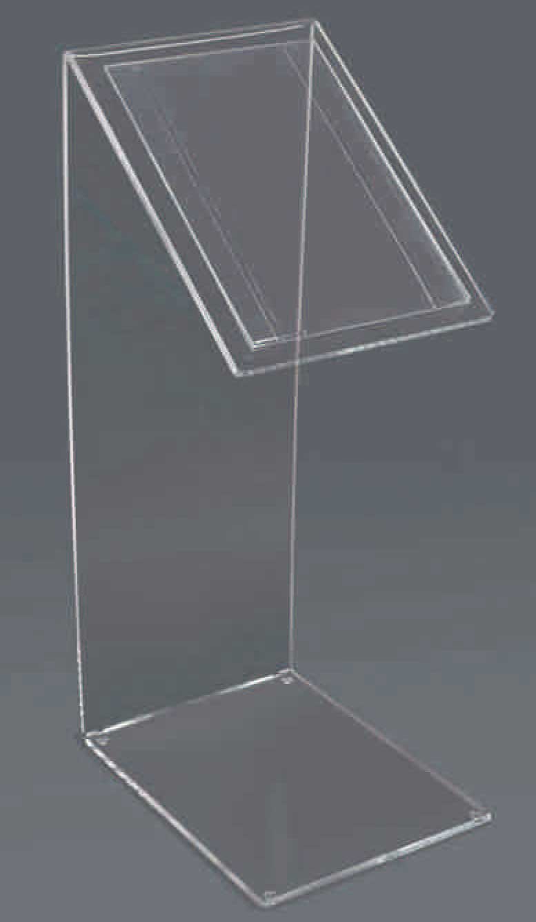 Présentoir a4 plexiglas sur pied scop2 - Autosignal&eacute;tique