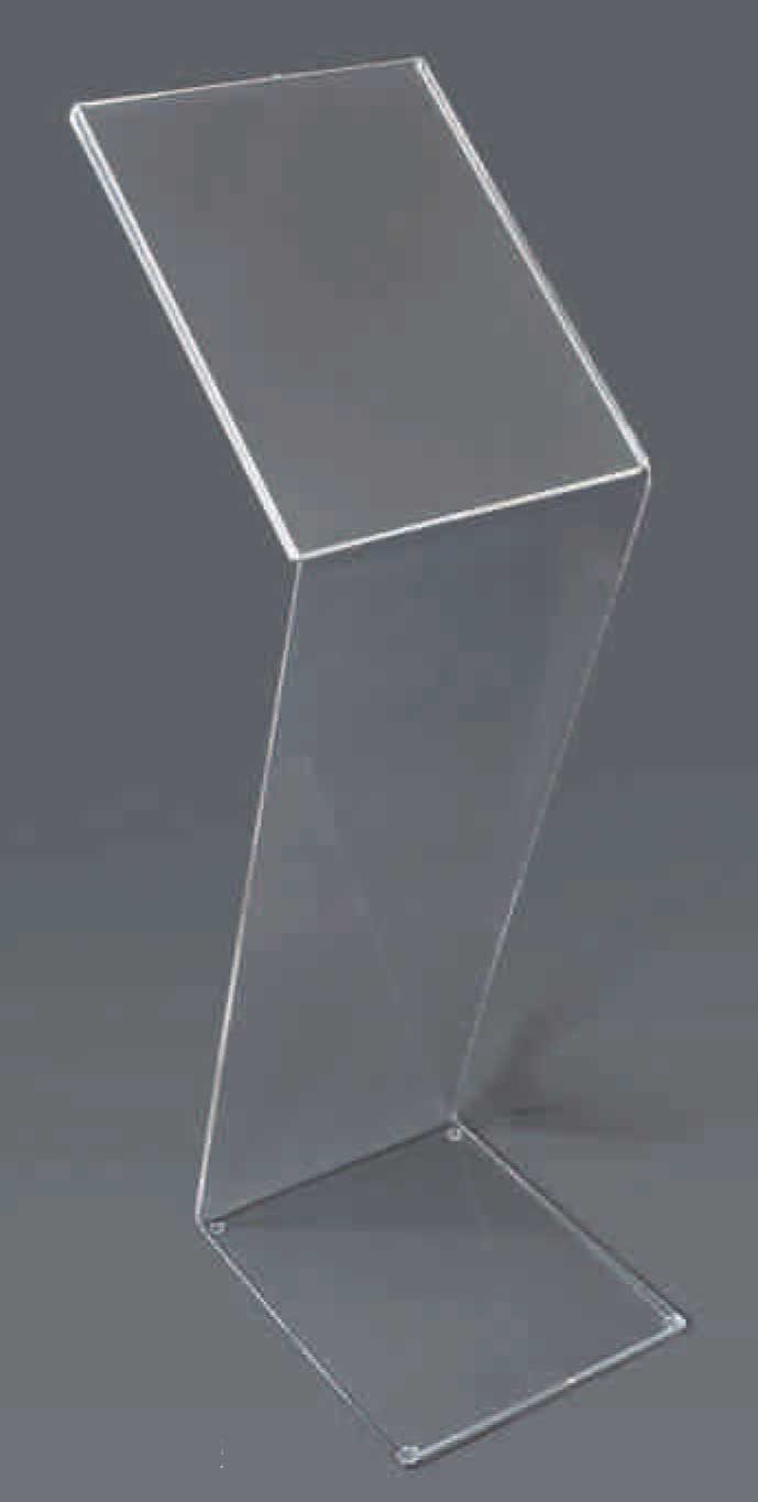 Présentoir a4 plexiglas sur pied scop5 - Autosignal&eacute;tique