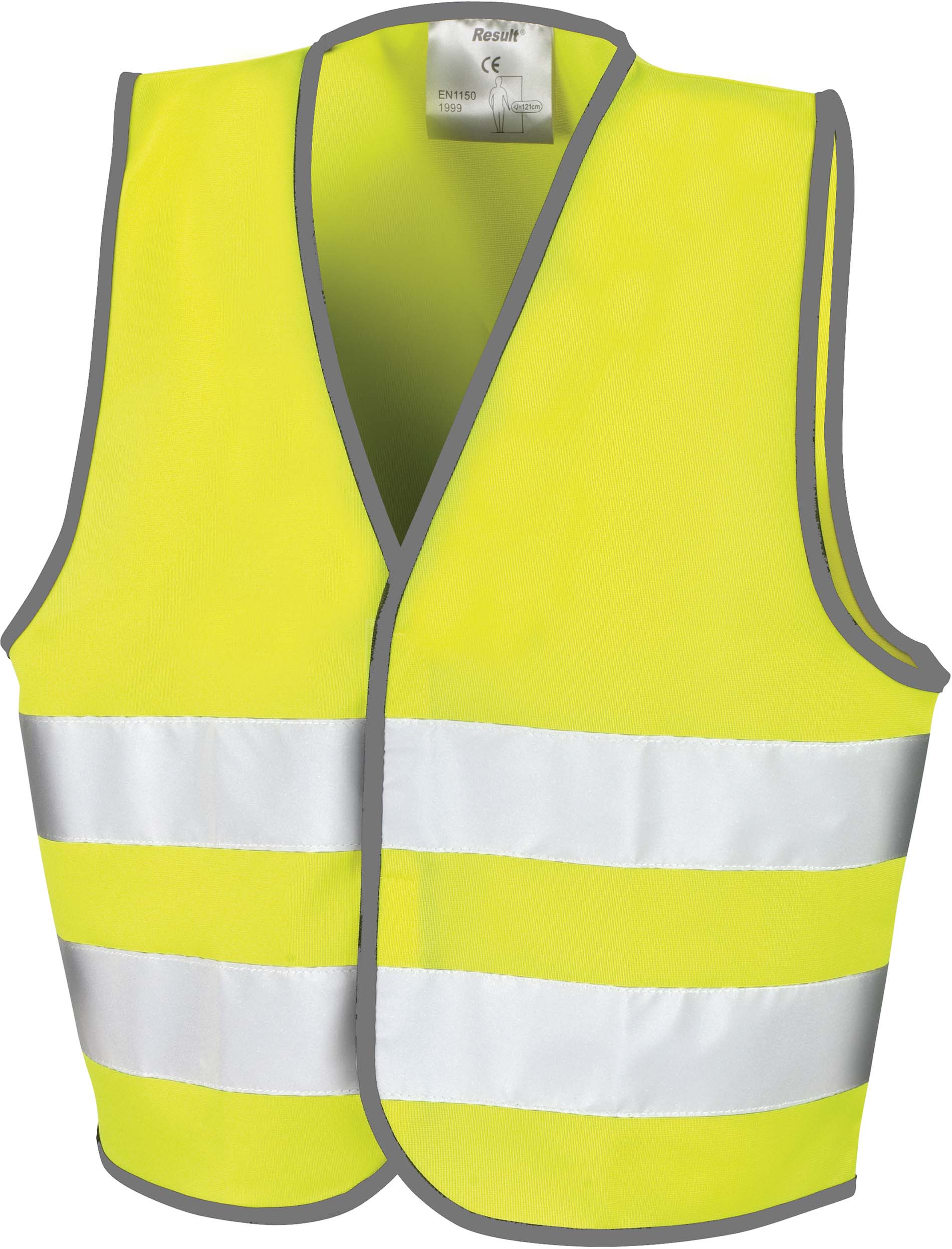 Gilet de sécurité enfant r200j - fluorescent yellow - Autosignaletique
