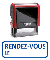 Tampon encreur x-print rendez vous le - Autosignalétique
