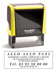 Tampon encreur printy 4915 personnalisé - Autosignalétique