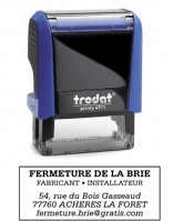 Tampon encreur printy 4912 personnalisé - Autosignaletique