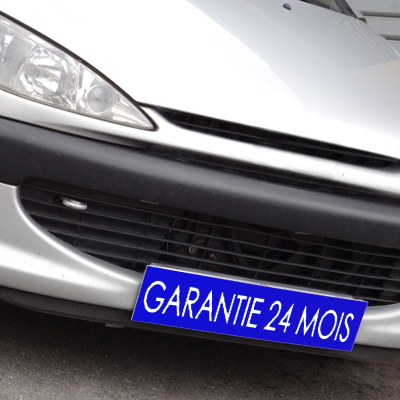 Cache plaque d'immatriculation avantage bleu garantie 24 mois - Autosignal&eacute;tique