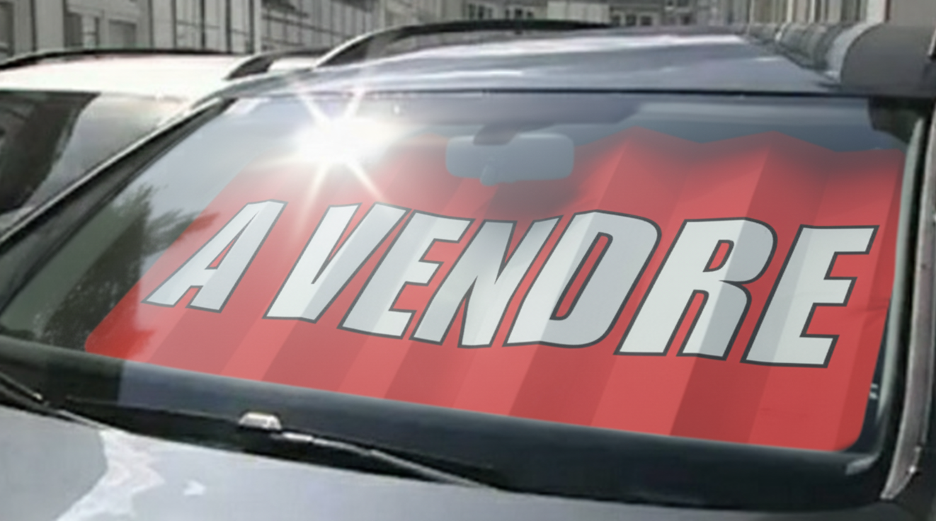 Panneau pare-brise vitraflash à vendre - Autosignaletique