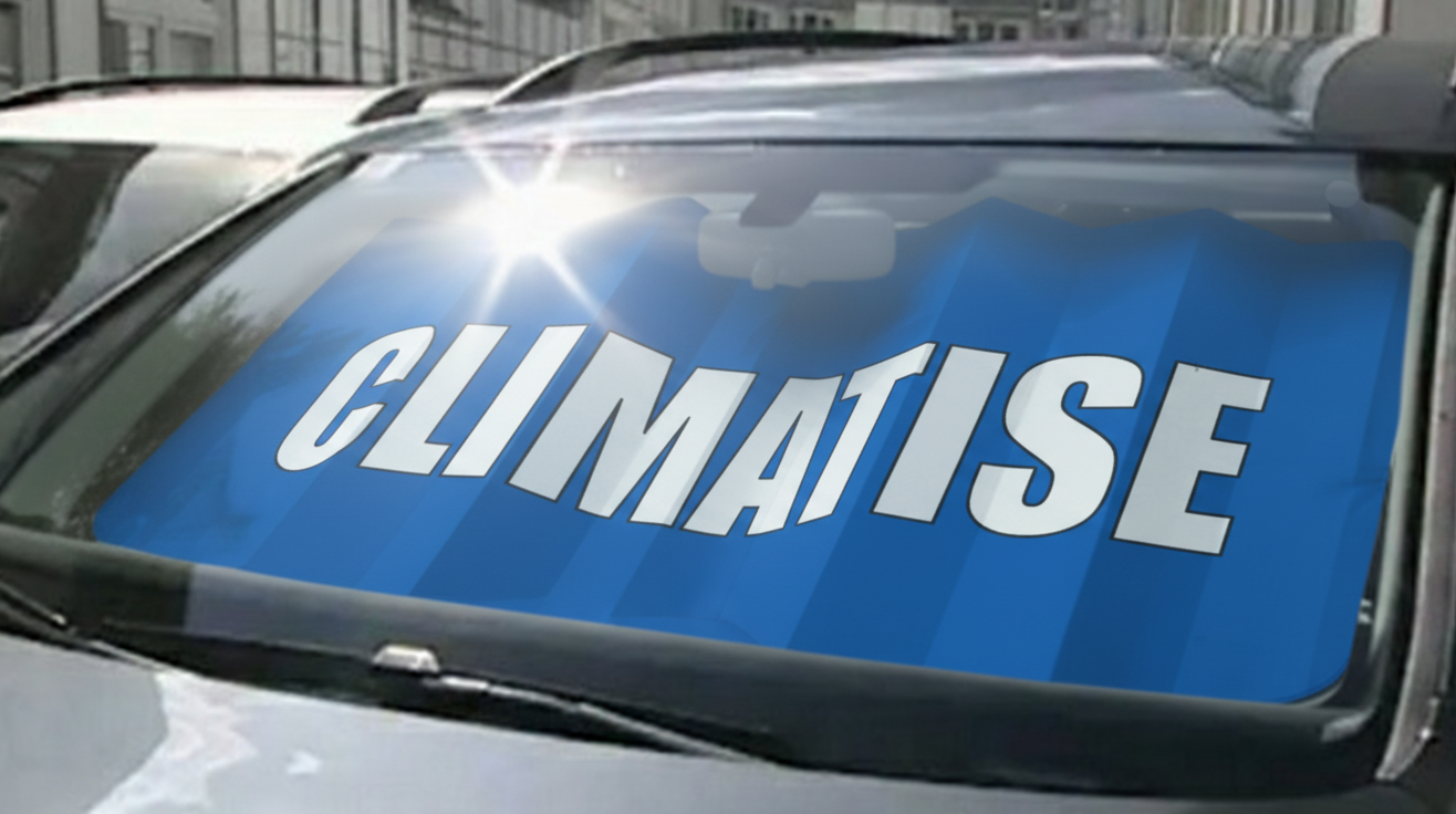 Panneau pare-brise vitraflash climatisée - Autosignal&eacute;tique