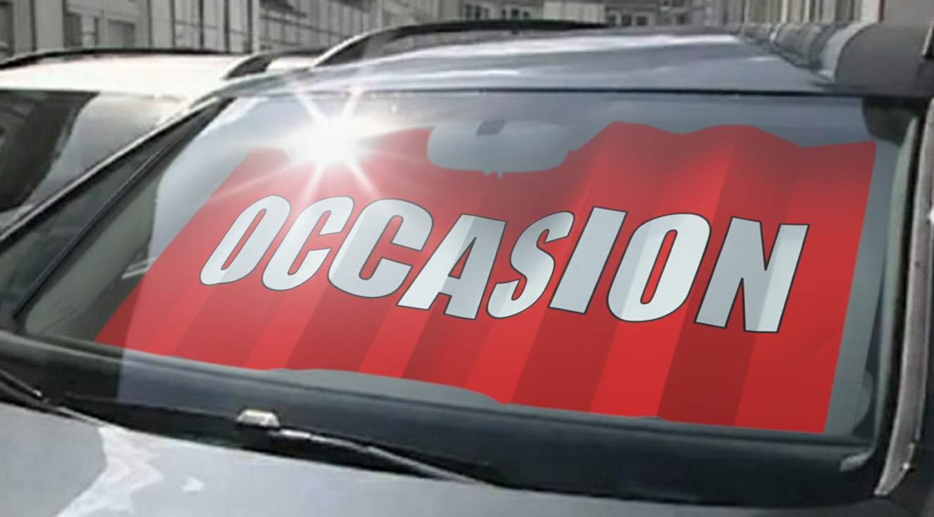 Panneau de pare brise vitraflash occasion - Autosignal&eacute;tique
