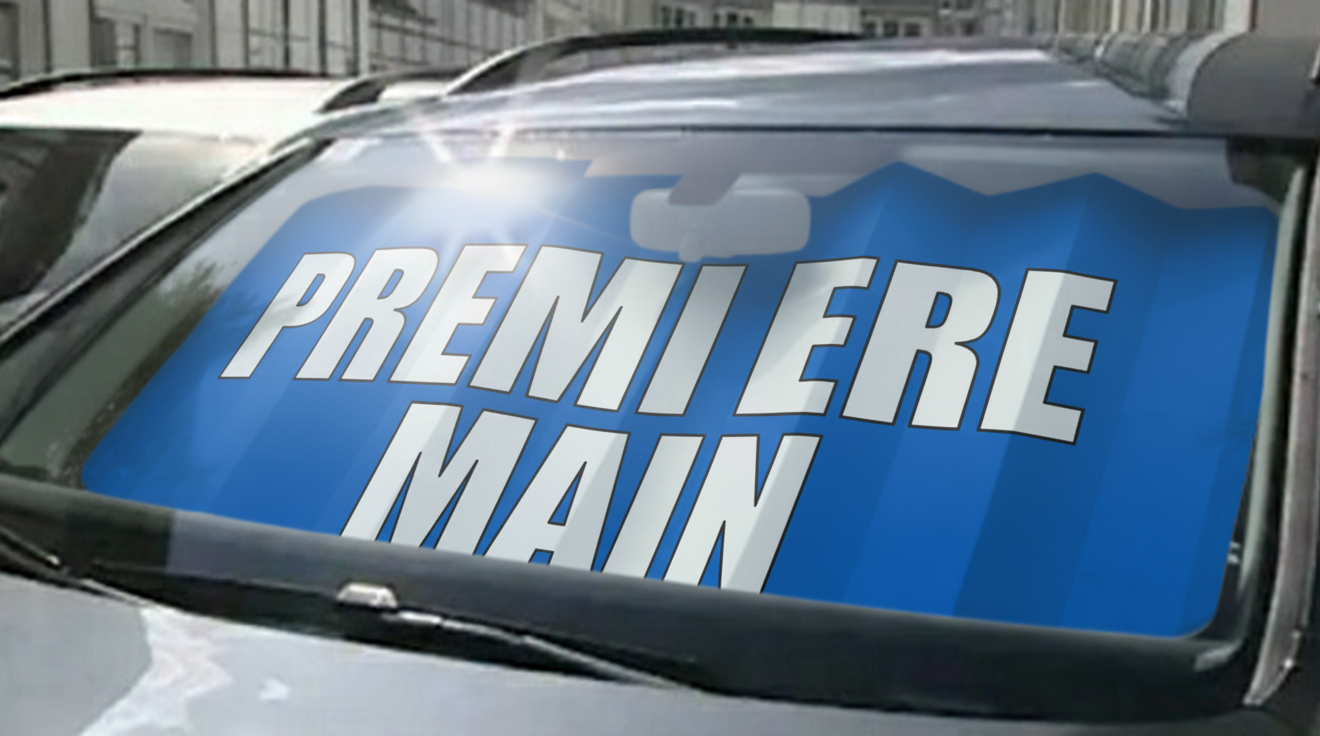 Panneau pare-brise vitraflash première main - Autosignal&eacute;tique