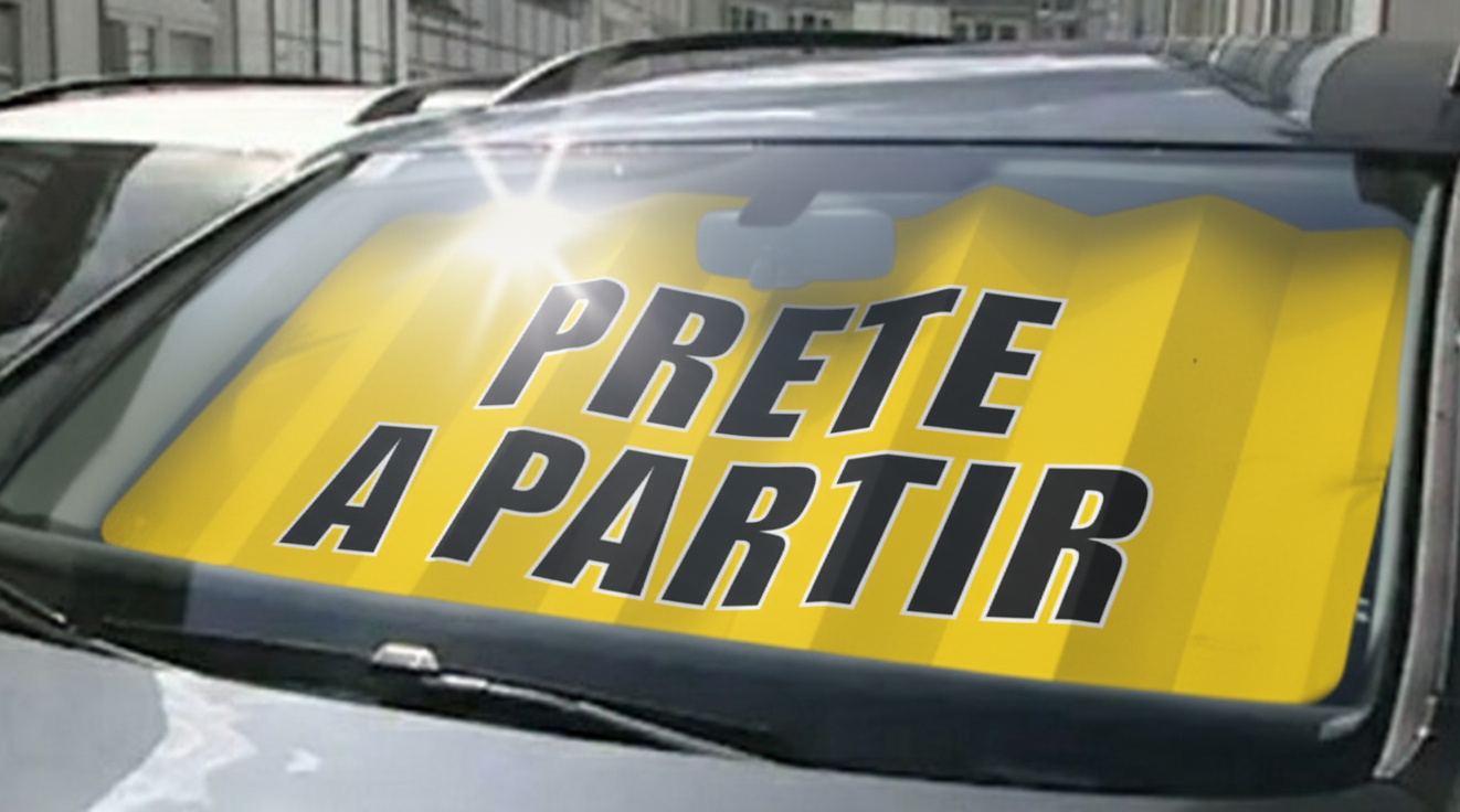Panneau pare-brise vitraflash prête à partir - Autosignal&eacute;tique