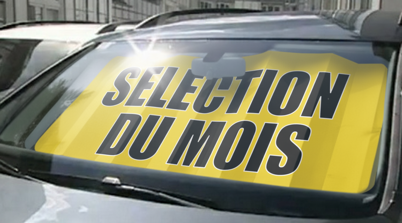 Panneau pare-brise vitraflash sélection du mois - Autosignalétique