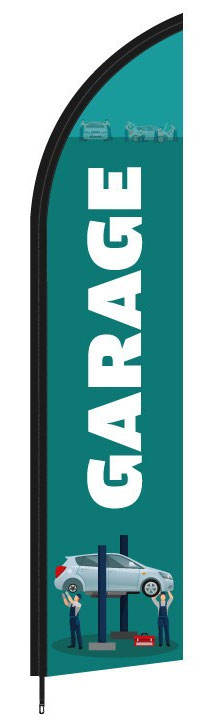 Voileline garage 330 x 70 cm - Autosignal&eacute;tique