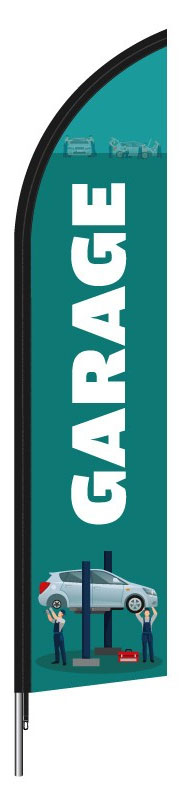 Kit mat voileline garage 4 m - Autosignalétique