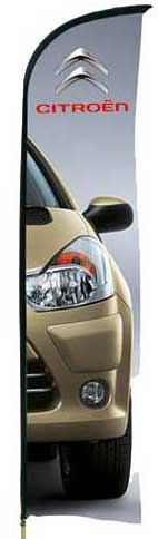 Voileline personnalisée format 230 x 50 cm - Autosignal&eacute;tique