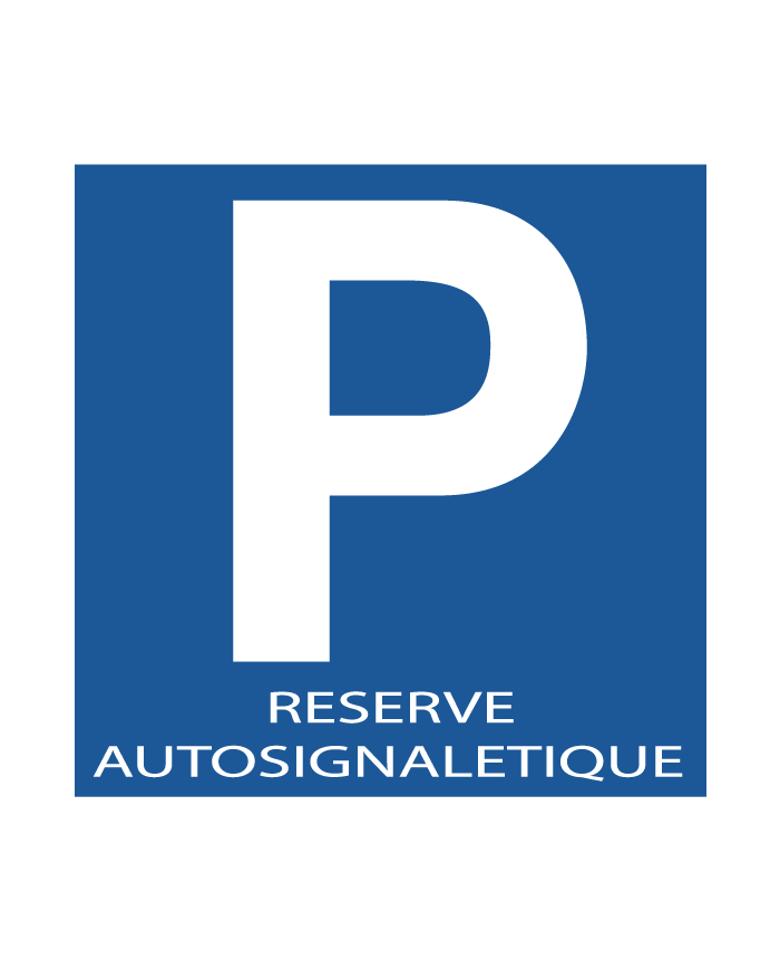 Kit Panneau Indication De Parking - Parking Réservé