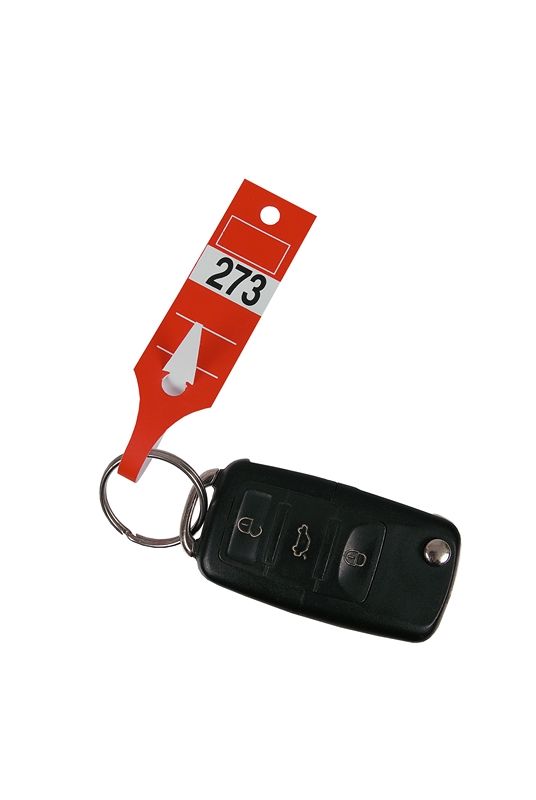 Porte clés plastique issu d'un porte clé 4EN1 en vente chez Autosignalétique