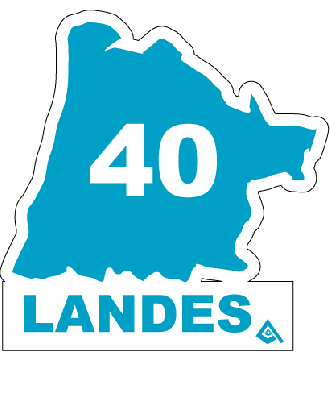 Autocollant Département 64 - Pyrénées-Atlantiques | Sticker Style Plaque D'immatriculation