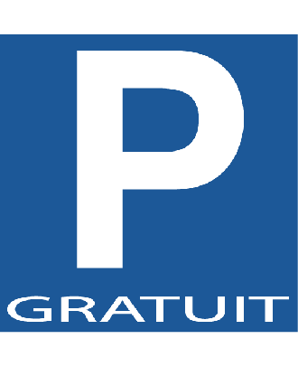 Autocollant Parking Gratuit