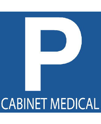 Autocollant Parking Cabinet Médical