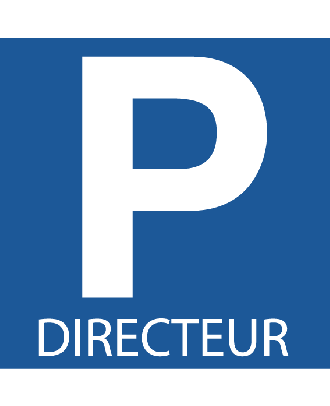 Panneau Parking Directeur Alu 3 mm