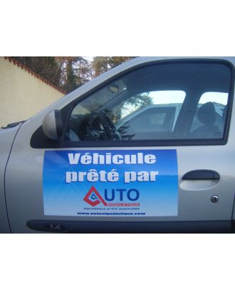 MESSAGE AIMANTE PUBLICITE PUB MAGNETIQUE VOITURE - Cdiscount