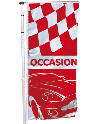 Drapeau de voiture et bus, Cadeau d'affaires, Drapeau de voiture  personnalisable