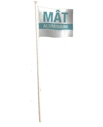 Mat aluminium 6 m complet