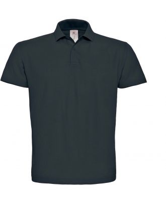 Polo homme manches courtes ID.001 PUI10 - Anthracite