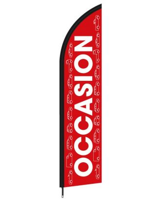 Voileline Occasion rouge VHCS 230 x 50 cm